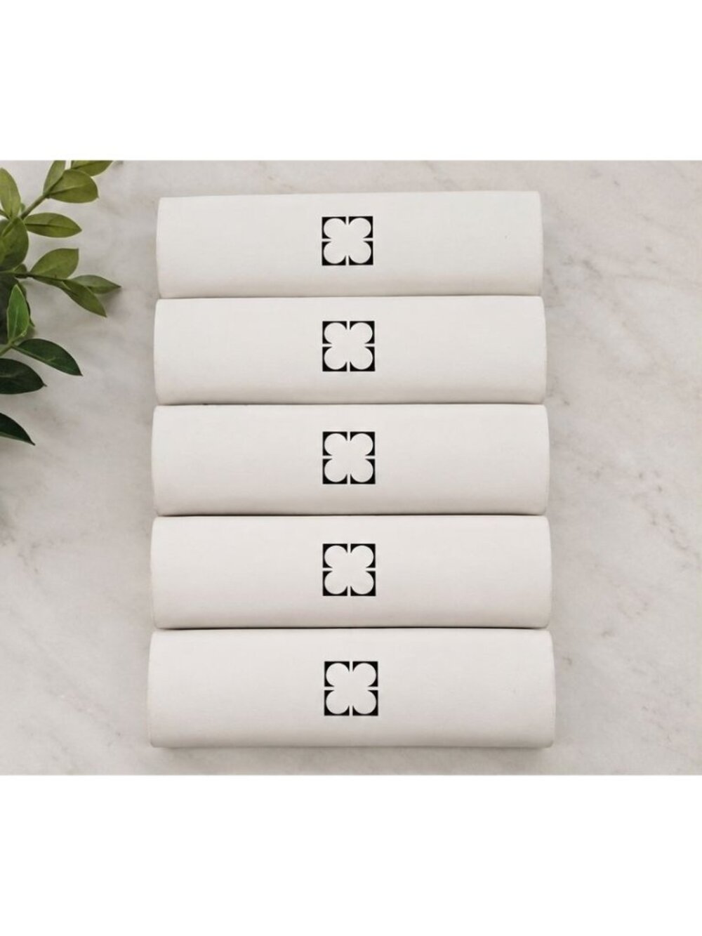 Lot of 5 NOS Liz Claiborne New York Hard Eyeglass Sunglasses Cases White